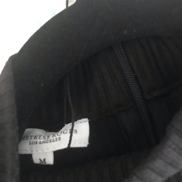 Mistress Rocks bustier mesh panel top so SEXY NWT - Picture 6 of 17